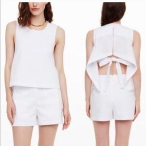 Club Monaco White Pirro Romper